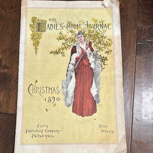 Vintage The Ladies Home Jornal  1890